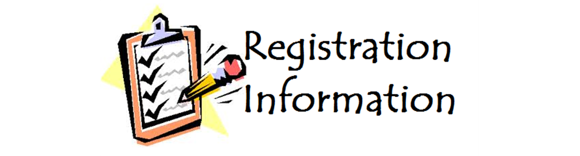 Registrations - See ORG Info